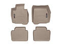 WeatherTech 14+ BMW 4-Series Front + Rear FloorLiner - Tan