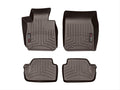 WeatherTech Cocoa Front and Rear Floorliners Fits -20-21 BMW 47823-1-2
