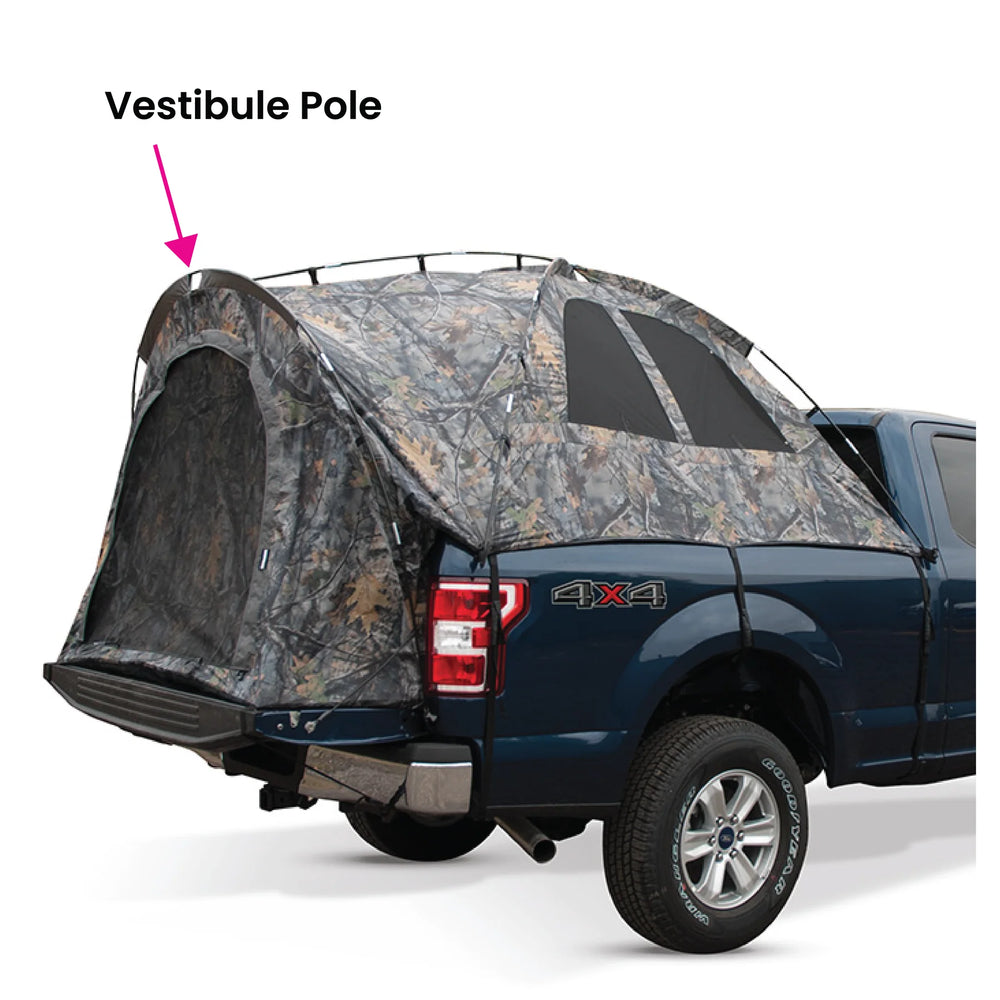 BACKROADZ CAMO TRUCK TENT: COMPACT REGULAR BOX 6FT TO 6.3FT BED