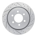 R1 15-17 Ford F-150 4WD Rear Right Drilled & Slotted Geoperformance Rotor