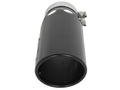 aFe MACHForce XP Cat-Back SS-304 5in Intercooled Exh Tip 5in In x 6in Outx16inL Bolt-On Right Blk