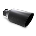 MBRP Universal Tip 8in O.D. Rolled End 4in inlet 18in length T304