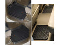 Rugged Ridge Floor Liner Front/Rear Black 2007-2018 Jeep Wrangler JK 2 Dr
