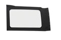 OE JL Replacement Windows - Jeep 2018-Current Wrangler JL (Quarter Left Hand; 4-Door; Black Twill; Clear)