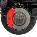 Rough Country Caliper Covers Front and Rear Red Toyota Tacoma 2WD 4WD (2024-2026) 71154