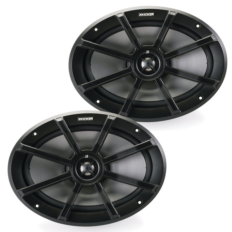 PS69 6x9-Inch (160x230mm) PowerSports Weather-Proof Coaxial Speakers 4-Ohm