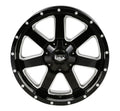 REV WHEELS OFF ROAD 885 SERIES 17X9 5x127/5x139.7/5x5/5x5.5 12MM OS GLOSS BLACK