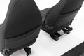 ~(11.8 lbs. 27X20X8)~ Jeep Neoprene Seat Cover Set Black [97-02 Wrangler TJ]