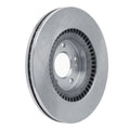 R1 17-20 Kia Cadenza Front Left Drilled & Slotted Silver Brake Rotor