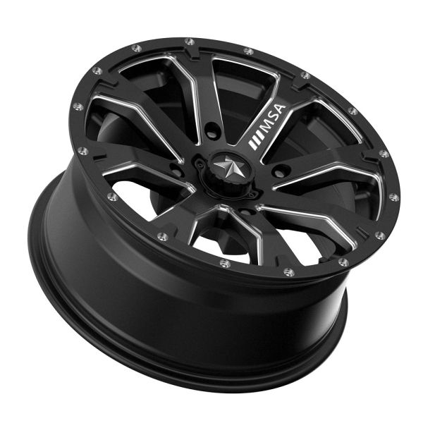 M42 15X7 4X156 S-BLK MILL 10MM