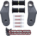 Camburg Engineering 2015-2023 Ford F-150 MIG Welded Leaf Spring Shackle Kit (Stock Length) CAM-120021