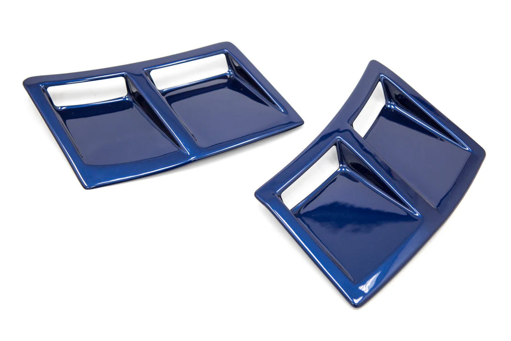 Outside Line Motoring blue auto part
