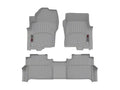 WeatherTech Grey Front and Rear Floorliners Fits -22-24 Frontier 461705-1-2