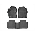 WeatherTech 14+ Toyota Corolla Front and Rear Floorliners - Black