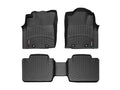 WeatherTech 05-11 Toyota Tacoma Front and Rear Floorliners - Black