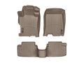 WeatherTech 08-11 Honda Accord Front and Rear Floorliners - Tan