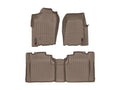 WeatherTech Tan Front and Rear Floorliners Fits -20-11 Ranger 455681-450242