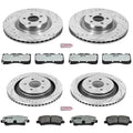 Power Stop 84-87 Chevrolet Corvette Rear Track Day Brake Kit