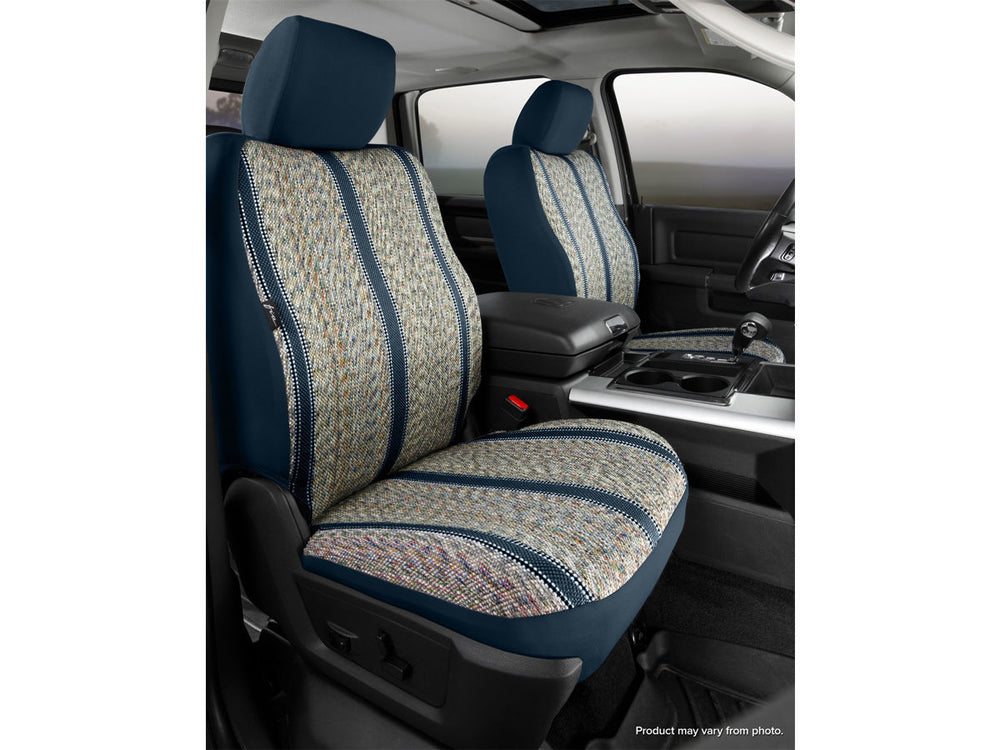 0810 GRAND CARAVAN TR SEAT COVER NAVY BUCKETS