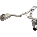1517 MUSTANG GT TWIN QUAD TIP OPTION (TWIN 3.5 INCH TIP OVAL REAR ONLY)(WILL NO