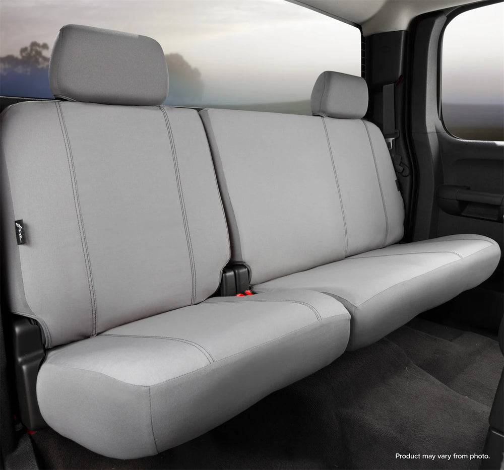 15C F150/17C F250/F350/F450/F550 SUPER CREW SEAT PROTECTOR CUSTOM REAR SPLIT SEAT 60/40 GRAY