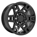 17 IN REPLICA WHEEL FITS TOYOTA 4RUNNER TY16B MATTE BLACK 17X7
