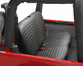 Seat Cover Set Front High-back Seat Spice Jeep 92-94 Wrangler; Sold as pair; Fit factory seats