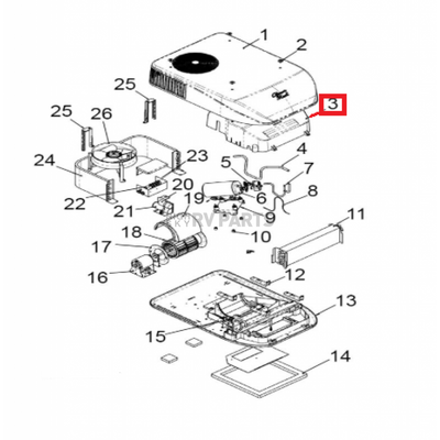 COLEMAN RVP auto part
