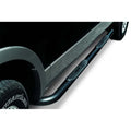 3" ROUND SIDE BARS MILD STEEL BLACK