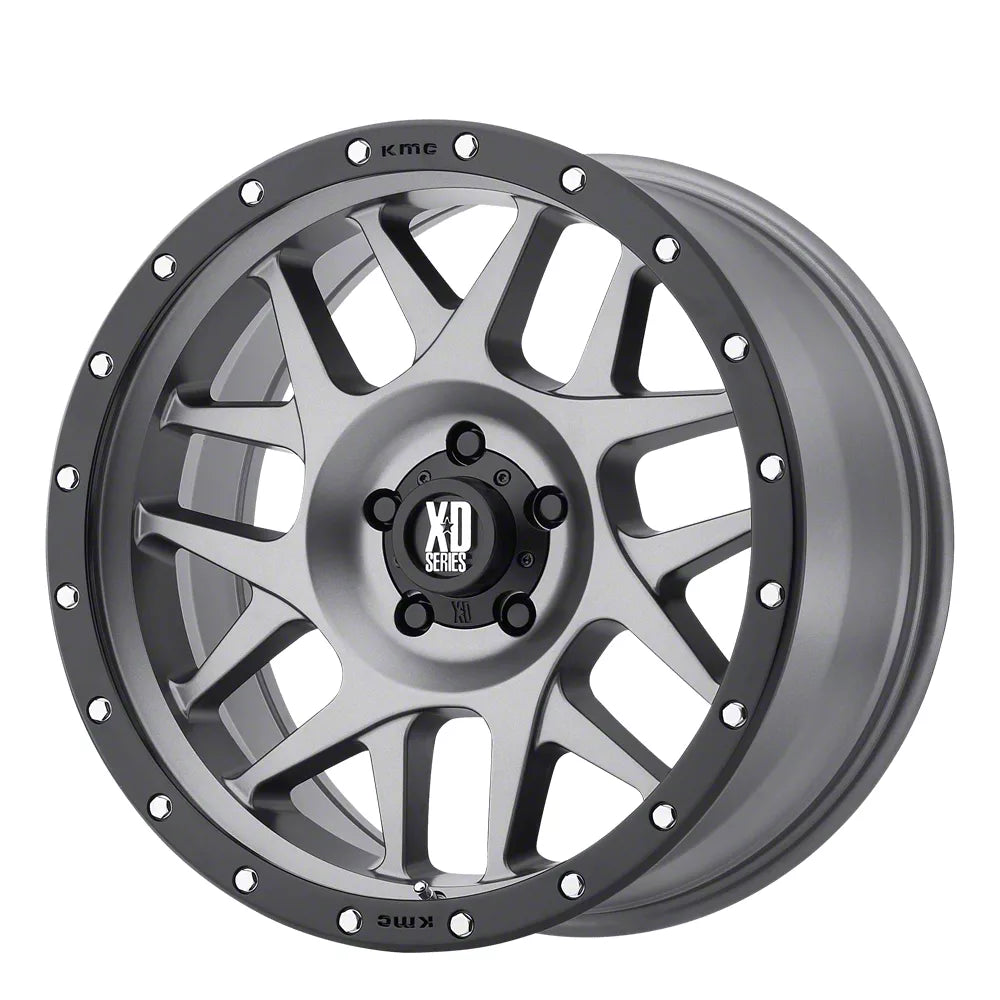 XD127 16X8 6X5.5 M-GRY BLK-RING 00MM