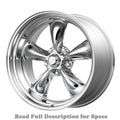 AMERICAN RACING VINTAGE VN515 14X6 5X4.75 POLISHED -2MM - VN5154661