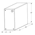 FRESH WATER TANK, WT2460, 39X16X8,
