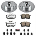 Power Stop 90-92 Volkswagen Corrado Rear Z26 Street Warrior Brake Kit