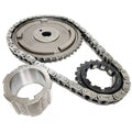 TIMING CHAIN SET PQX SINGLE ROLLER GM LS3 6.0L 6.2L SINGLE BOLT CAM W/ THR