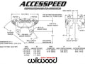 Wilwood 1.38/1.38 FDLI Caliper .50 Rotor Ano