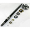 Axle Shaft Kit Amc 20 29.25 Inch Includes Axle Shaft/Hub/Bearing/Cup/Inner Oil Seal/Outer Oil Seal/Nut/Washer/Key Kit Fits The Driver Side Of 76-83 CJ5, 76-81 CJ7 And 81 CJ8 Scrambler OMIX
