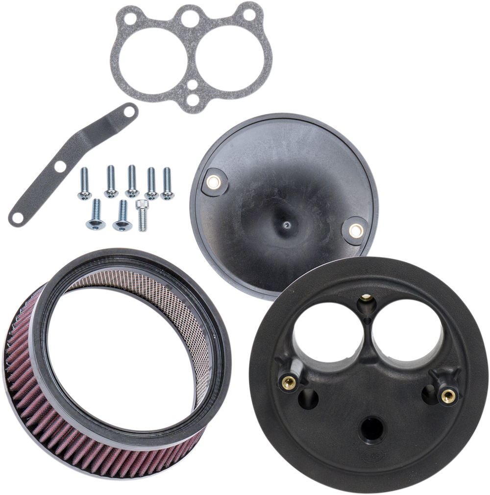 S&S Cycle 99-06 BT w/ S&S Super E/G Carburetor Stealth Air Cleaner Kit w/o Cover