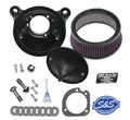 S&S Cycle 01-15 Fuel-Injector Softail Models Stealth Air Cleaner Kit w/o Cover