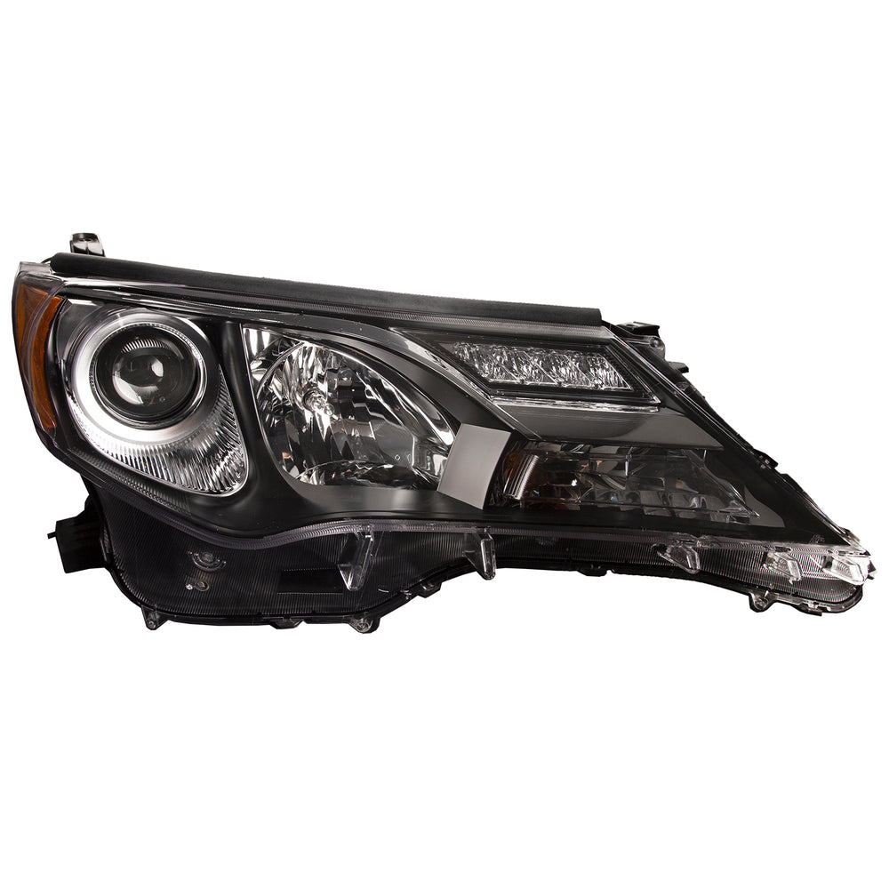 RH HEADLAMP ASSY COMPOSITE; NORTH AMERICA BUILT; RAV4 1315