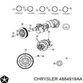 Clevite Mitsubishi/Chrysler 1.8L/2.0L/2.4L 4B11 Non Turbo Main Bearing Set