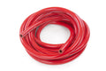 HPS Performance 1/2 ID Red high temp reinforced silicone heater hose 25 feet roll Max Working Pressure 80 psi Max Temperature Rating: 350F Bend Radius: 2-1/2