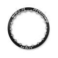 Weld Oval Beadlock Ring 15in. (16-Hole) - Black w/6-Dzus (No Cover)
