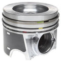 ENGINE PISTON WITH RINGS