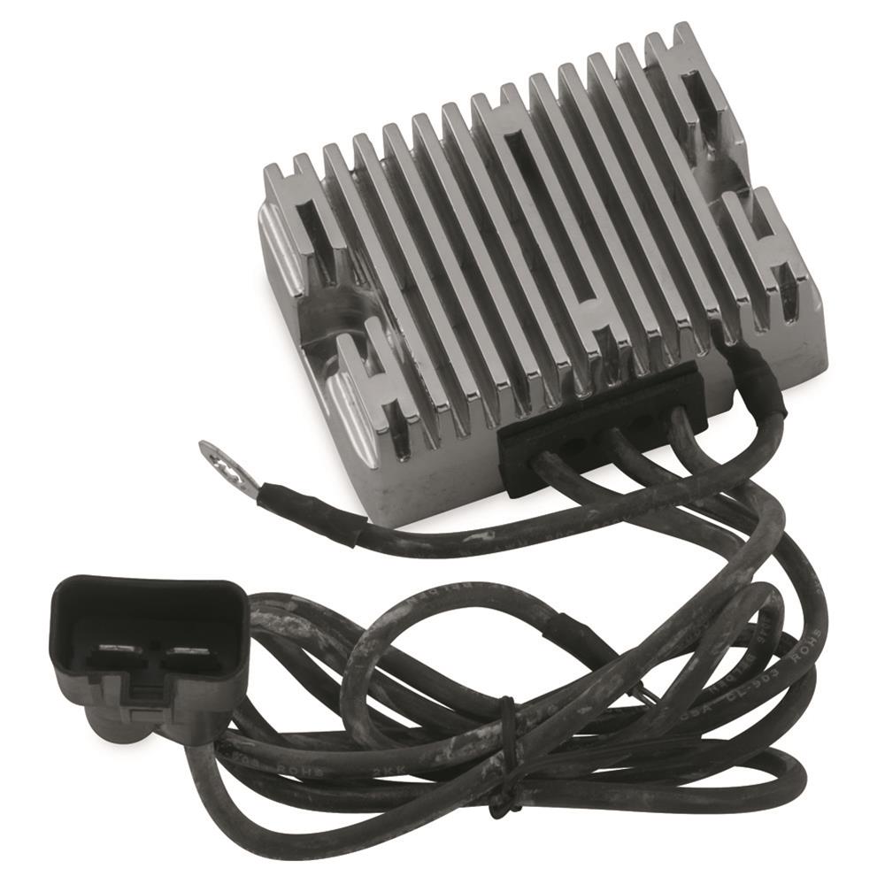 Twin Power 2000 FXD Voltage Regulator Chrome Replaces H-D 74512-00 38 Amp