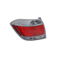 RH TAILLAMP LENS/HOUSING HYBRID TOYOTA HIGHLANDER 20112013