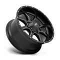 MO970 17X9 8X170 SG-BLK-MILL -12MM