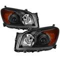 xTune 09-12 Toyota RAV4 OEM Style Headlights - Black (HD-JH-TRAV409-AM-BK)