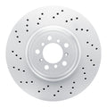 DFC 15-20 BMW M2 Left Front Drilled GeoSPEC Coated Rotor