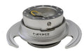 NRG Quick Release Kit Gen 3.0 - Silver Body / Silver Ring w/Handles