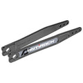 Antirock Forged Chromoly Sway Bar Arms 18 Inch Long x 25 Spline .69 Inch Offset Bend Incl. Stickers Pair RockJock 4x4